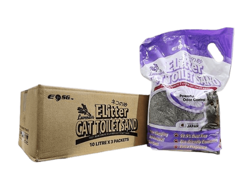 Elitter Cat Toilet Sand - Lavender